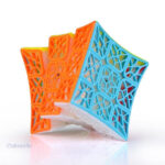 Cube Rubik 3x3 Qiyi DNA, puzzle coloré et stimulant