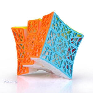 Cube Rubik 3x3 Qiyi DNA, puzzle coloré et stimulant