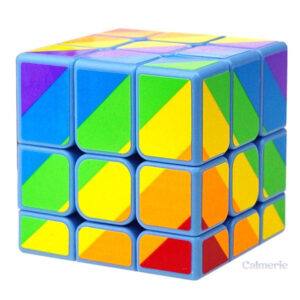 Rubik's Cube Rainbow coloré et stimulant pour les amateurs de casse-tête