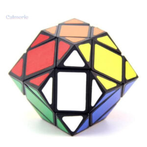 Rubik's Cube Rhombohedral en 3D coloré