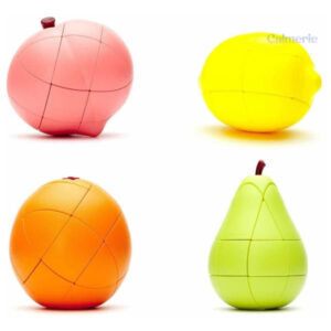 Pack de 4 Rubik's Fruit Cube pour tous les âges