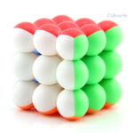 Yj 3 X3 Cube Rubik's classique en couleurs vives