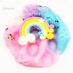Slime Fluffy aux multiples couleurs vives