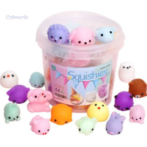 Squishies Pack x24 - jouets fidget variés pour la détente