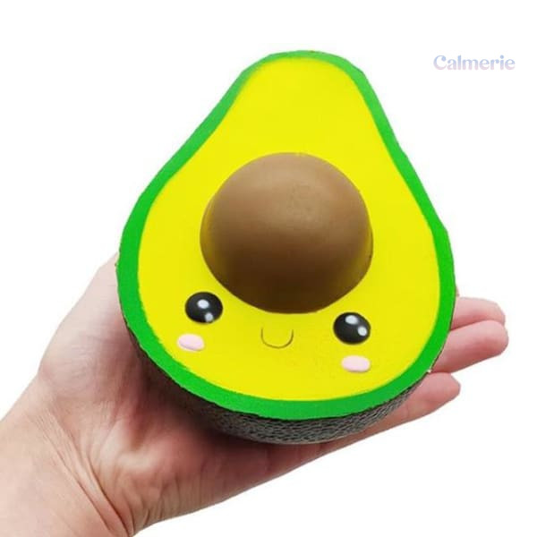squishy-avocat-1 Squishy Avocat doux et moelleux pour une détente ludique