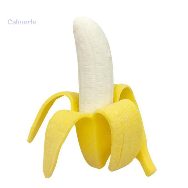 squishy-banane-1 Squishy Banane en forme de fruit, doux et moelleux