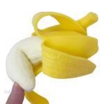 Jouet en mousse squishy, design de banane réaliste