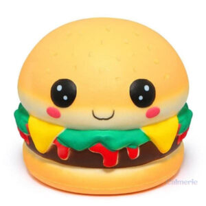 Squishy Burger en forme de hamburger souple et amusant