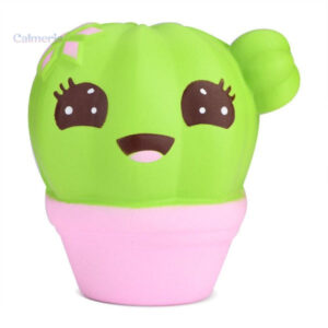 Squishy cactus mignon en forme de plante décorative