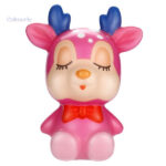 Figurine squishy de cerf, idéale pour la collection