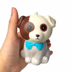 Variation squishy chiot aux couleurs vives et texture agréable