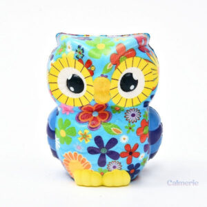 Squishy Chouette en forme de hibou coloré