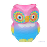 Peluche squishy chouette, légère et agréable au toucher