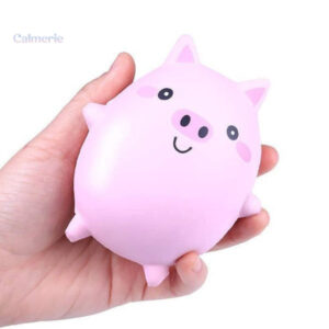 Cochon squishy kawaii doux et relaxant pour les mains