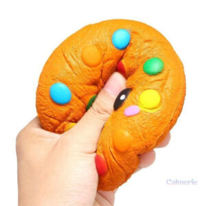 Joli squishy représentant un cookie, idéal pour la relaxation