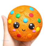 Jouet squishy cookie, amusant et apaisant à manipuler