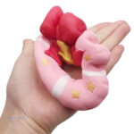 Jouet squishy couronne de Noël pour déstressage