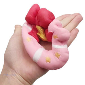 Jouet squishy couronne de Noël pour déstressage