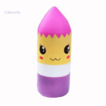 Crayon squishy vert, jouet anti-stress amusant et original