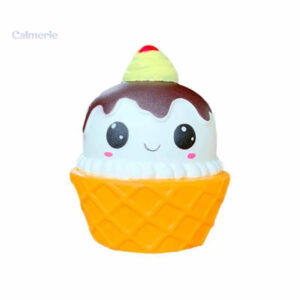 Squishy cupcake doux et mignon en forme de dessert