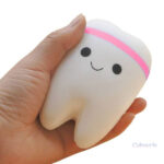 Dent squishy souple et amusante pour la détente