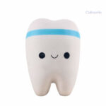 Squishy dent coloré, parfait pour les collectionneurs