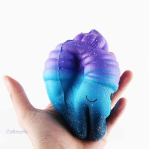 Jouet anti-stress, squishy dent en design galactique