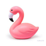 Squishy Flamant Rose en forme de flamant coloré