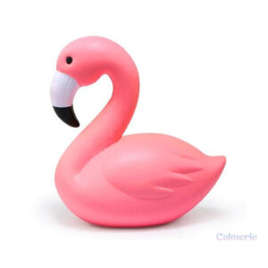 Squishy Flamant Rose en forme de flamant coloré