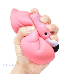 Flamant rose squishy, parfait pour les collectionneurs de jouets