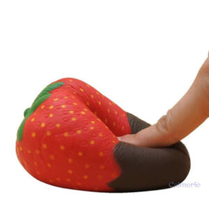Jouet squishy doux fraise chocolat