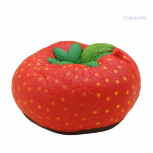 Squishy avec texture réaliste fraise chocolat