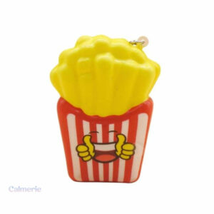 Frite kawaii squishy, idéale pour la détente et le divertissement