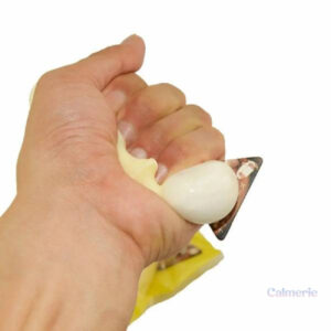 Accessoire squishy inspiré du fromage, doux au toucher
