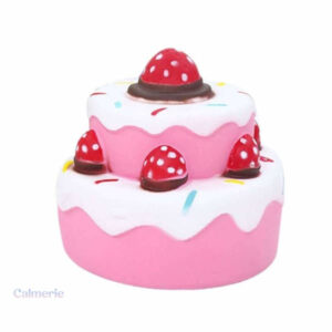 Squishy gâteau en forme de pâtisserie douce et moelleuse