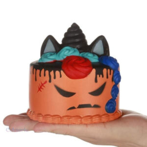 Accessoire Halloween : squishy gâteau coloré et ludique