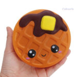 Variété de Squishy Gaufre colorée et relaxante
