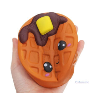 Squishy Gaufre en forme de dessert amusant
