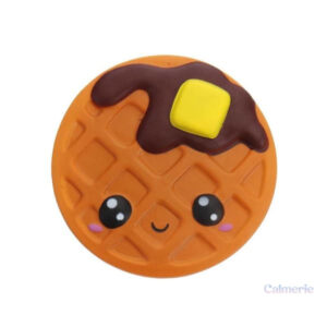 Jouet Squishy Gaufre, idéal pour la détente et le jeu