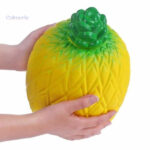 Jouet squishy ananas géant, doux au toucher