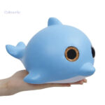 Baleine squishy géante, jouet anti-stress pour les enfants