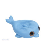 Baleine squishy colorée, parfaite pour collection ou cadeau