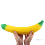 Jouet squishy banane géante pour la détente