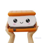 Jouet squishy en forme de biscuit géant