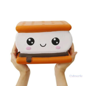 Jouet squishy en forme de biscuit géant