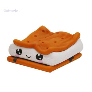 Détente et amusement avec un squishy biscuit énorme