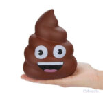 Jouet squishy amusant en forme de caca