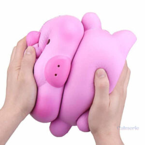Cochon squishy géant, parfait pour la détente
