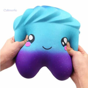 Accessoire anti-stress squishy dent galaxie