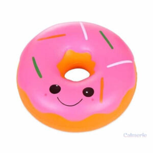 Squishy géant donut coloré et moelleux